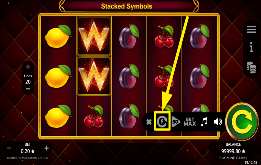 Burning Classics Royal Edition CHANGER LA VITESSE.