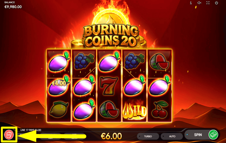 Burning Coins 20 VUOI GIOCARE?