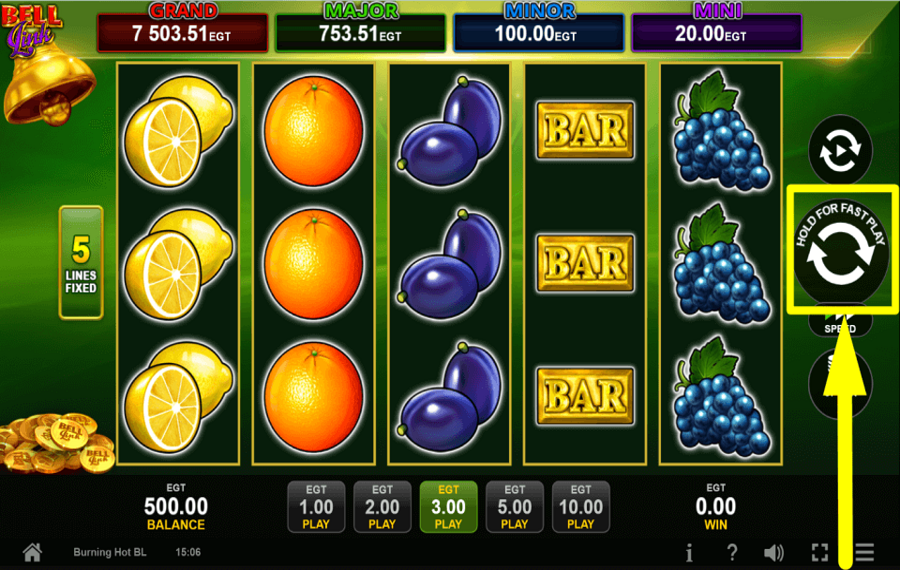 Burning Hot Bell Link JOUER LE JEU.