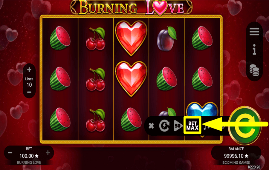 Burning Love METTEZ LA MISE MAXIMUM.