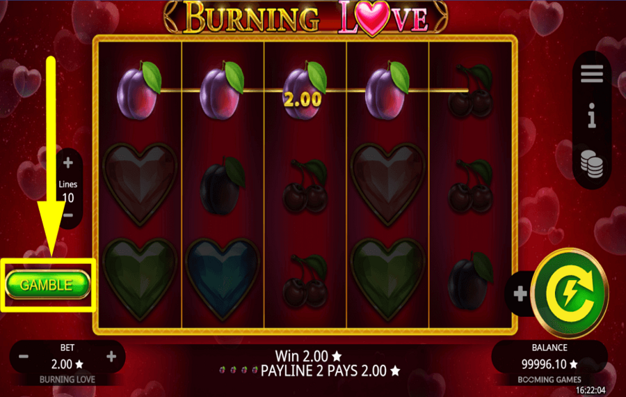 Burning Love ENVIE DE JOUER ?