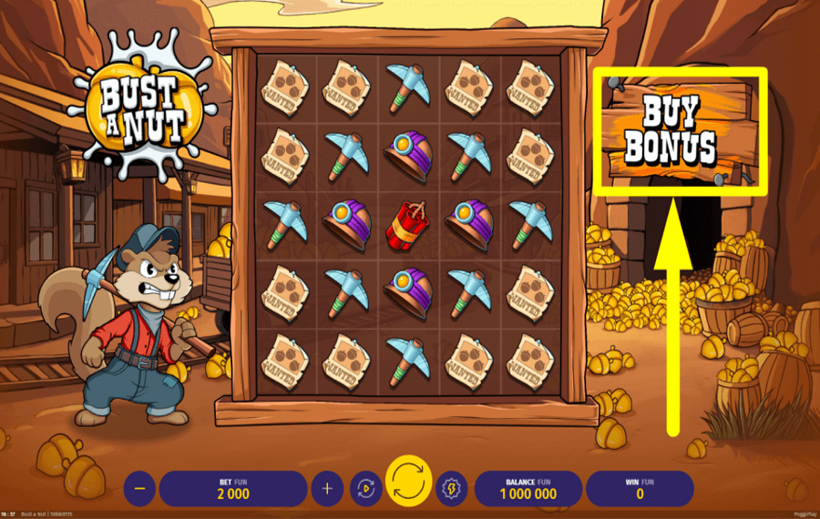 Bust a Nut APPROFITTA DEL BONUS.