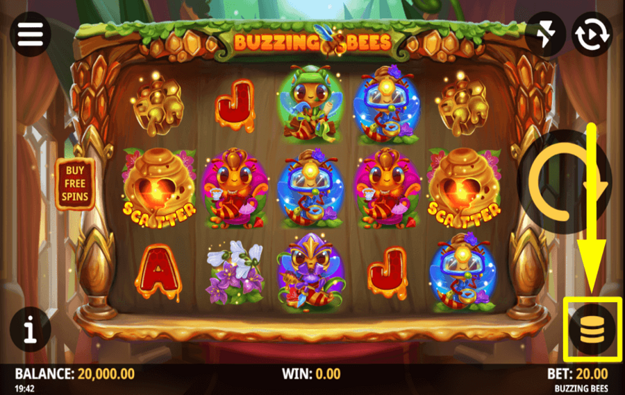 Buzzing Bees SELEZIONA IL PALO.