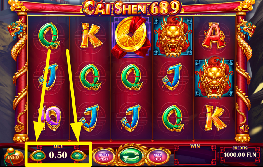 Cai Shen 689 ОПРЕДЕЛИТЕ СВОЮ СТАВКУ.