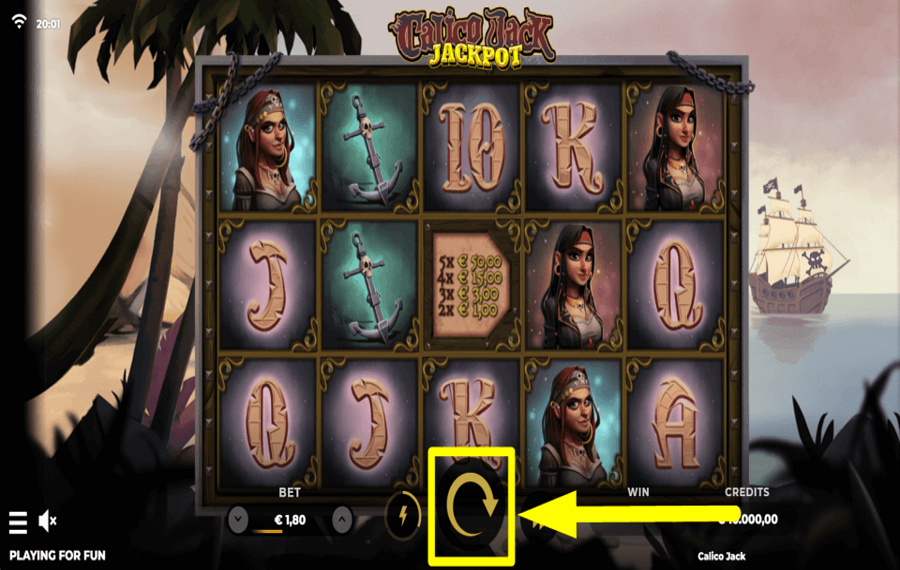 Calico Jack Jackpot IR A DAR UNA VUELTA.