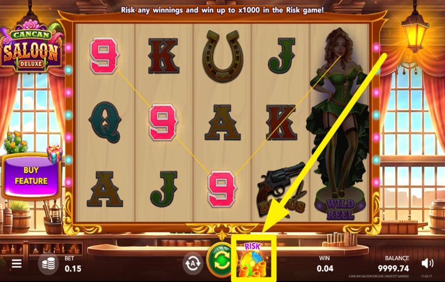 Cancan Saloon Deluxe TEST YOUR FORTUNE!