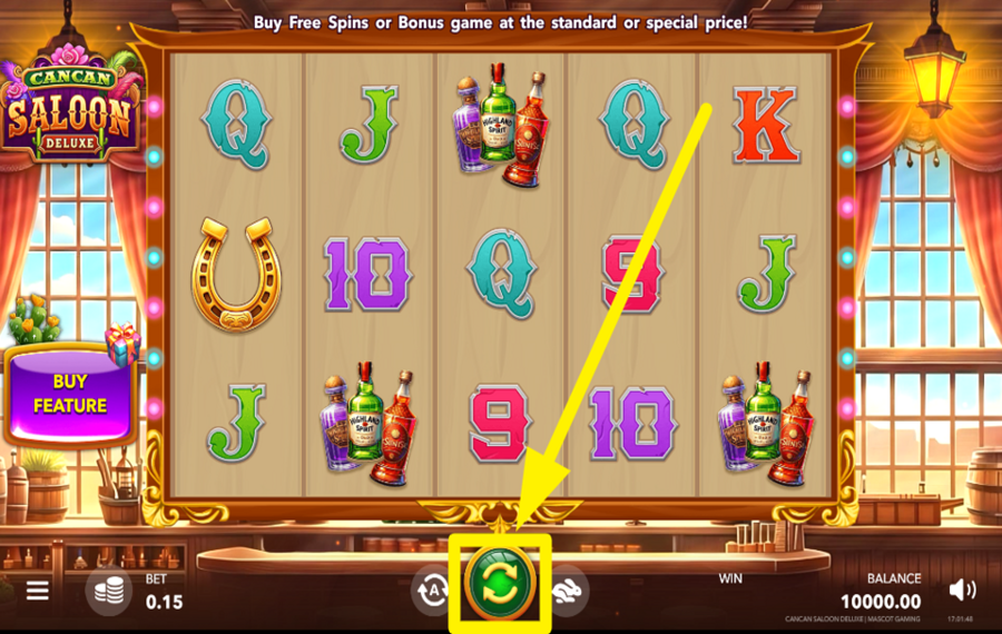 Cancan Saloon Deluxe JOIN THE SPINNING!