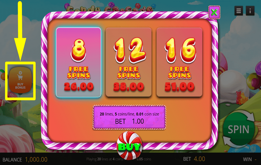 Candy Cascade ПОЛУЧАЙТЕ БЕСПЛАТНЫЕ ВРАЩЕНИЯ.