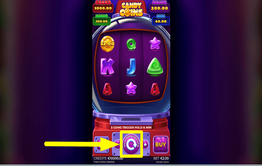 Candy Coins COMMENCE GAMBLING.