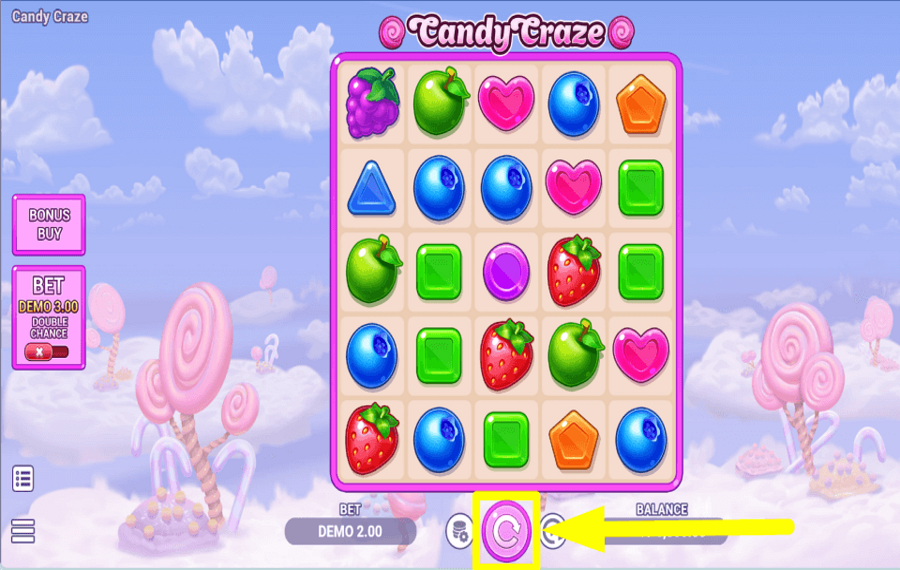 Candy Craze CLICK SPIN TO WIN.