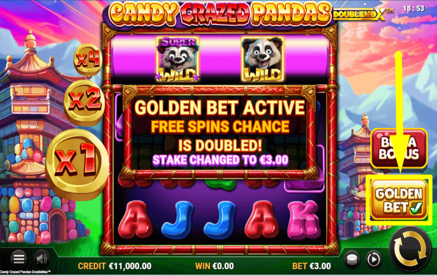 Candy Crazed Pandas Doublemax ВОСПОЛЬЗУЙТЕСЬ ШАНСОМ.