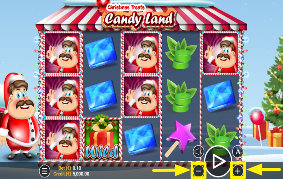 Candy Land Christmas Treats MODIFY YOUR BET.