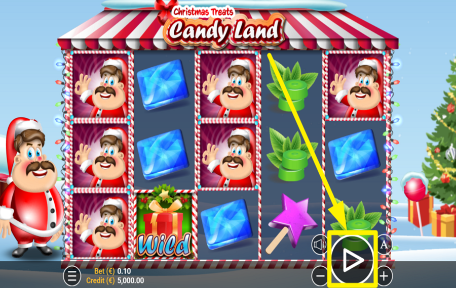 Candy Land Christmas Treats PLAY THE GAME.