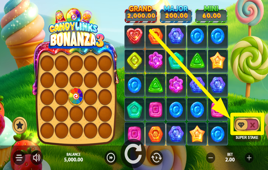 Candy Links Bonanza 3 DAI UNA SPINTA ALLA TUA PARTENZA!