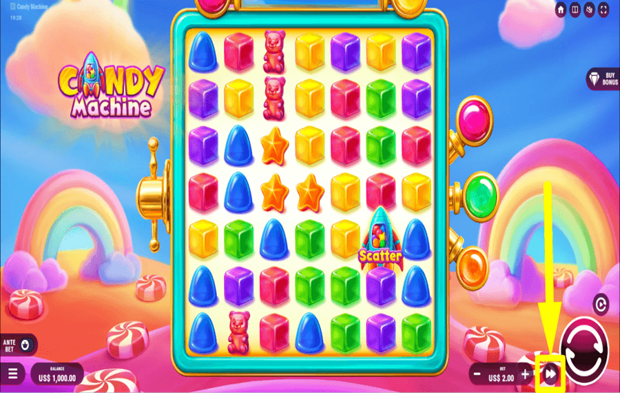 Candy Machine PICK UP YOUR PACE.