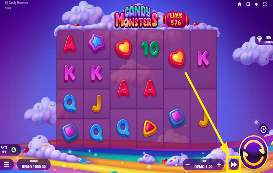 Candy Monsters УСИЛЕНИЕ ИГРЫ.