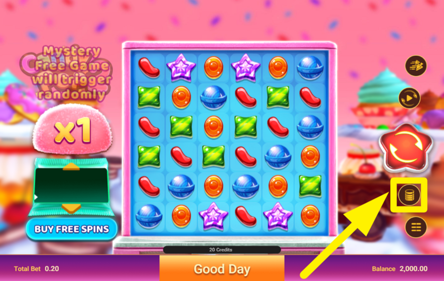 Candy Pop 2  УКАЖИТЕ СВОЮ СТАВКУ.