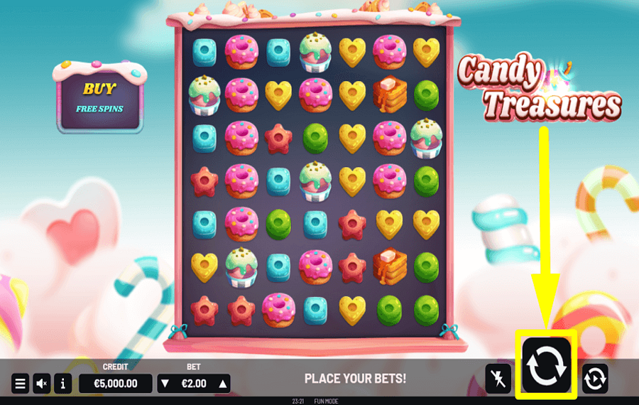 Candy Treasures DAR UNA VUELTA.