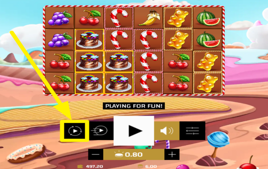 Candy Treats ИСПОЛЬЗУЙТЕ АВТОВОСПРОИЗВЕДЕНИЕ.