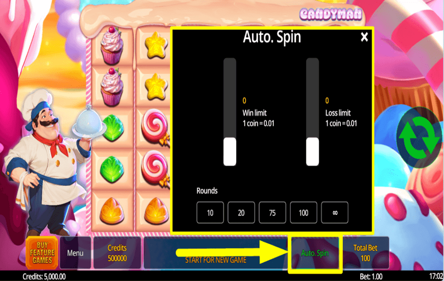 Candyman START AUTOPLAY.