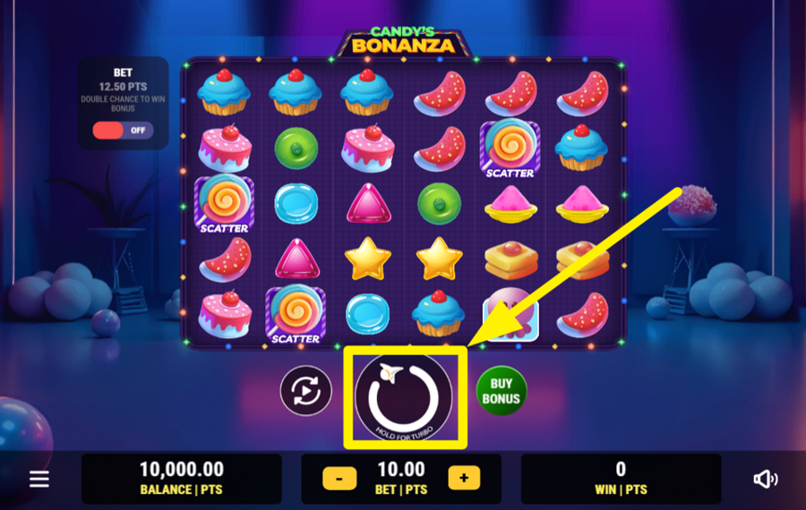 Candys Bonanza CAMBIA LA VELOCITÀ.