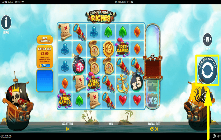 Cannonball Riches JAGE DEM PREIS.