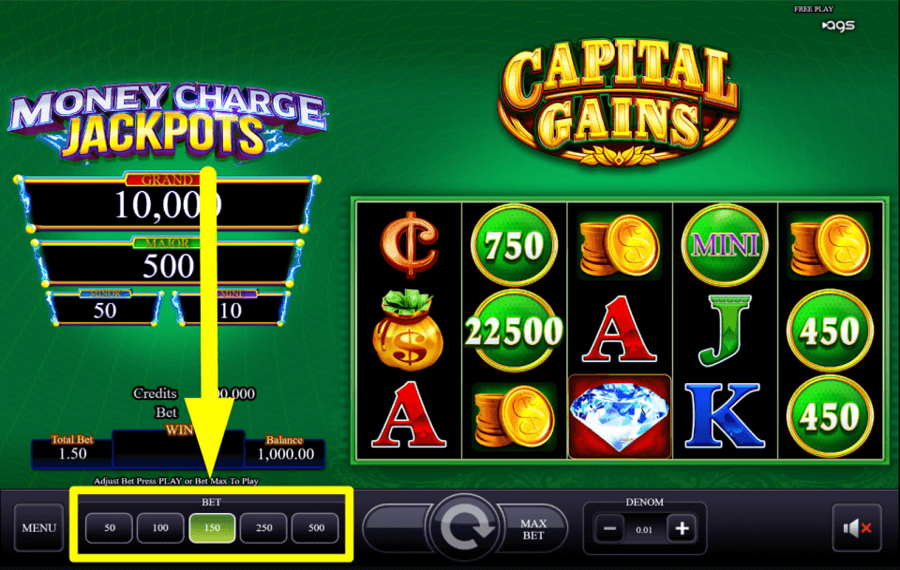 Capital Gains CAST YOUR BET.