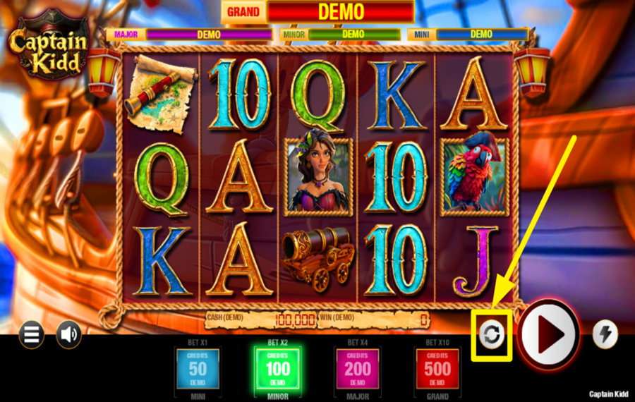 Captain Kidd UTILIZE AUTOPLAY.