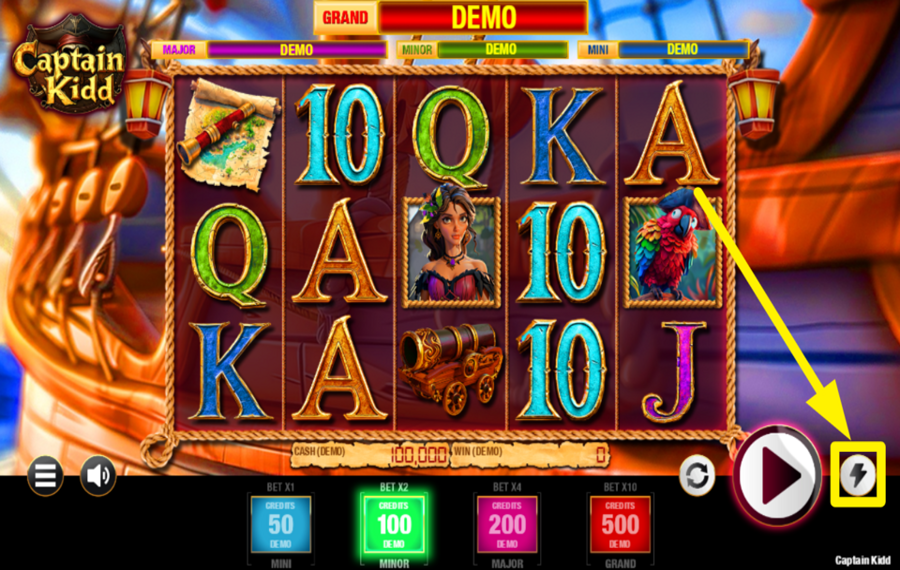 Captain Kidd ACTIVATE TURBO MODE.