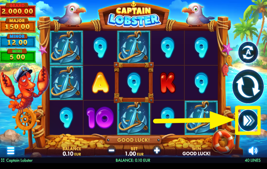 Captain Lobster ACTIVATE TURBO MODE!