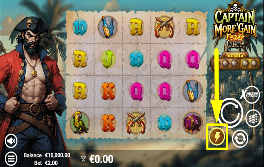 Captain MoreGain УСКОРЬТЕ ИГРУ.