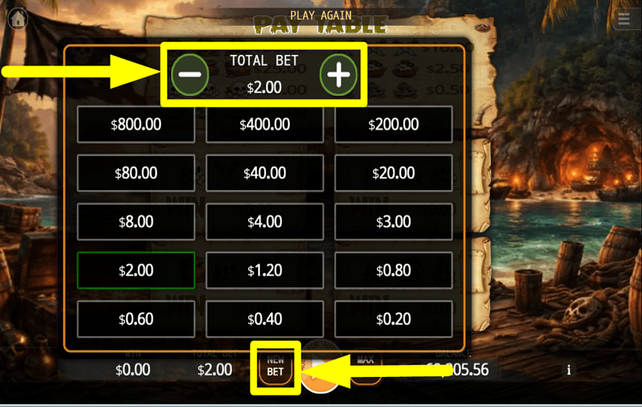 Captains Bounty Scratch FAITES VOS JEUX.
