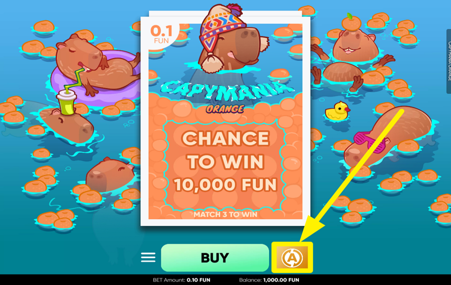 Capymania Orange AUTOMATISER LE GRATAGE.