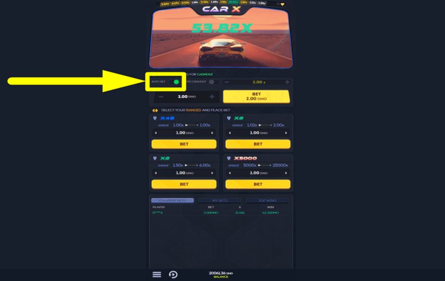 Car X CONTINUEZ COMME ÇA.