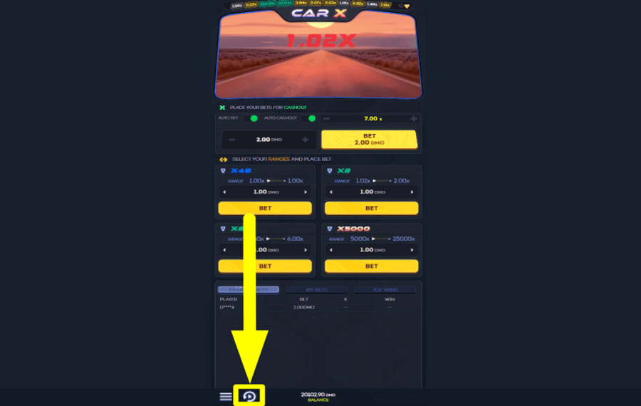 Car X UTILISER LA LECTURE AUTOMATIQUE.