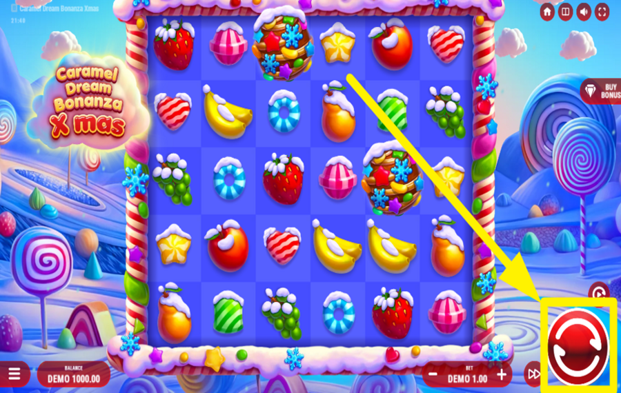 Caramel Dream Bonanza Xmas SPIN TO WIN!