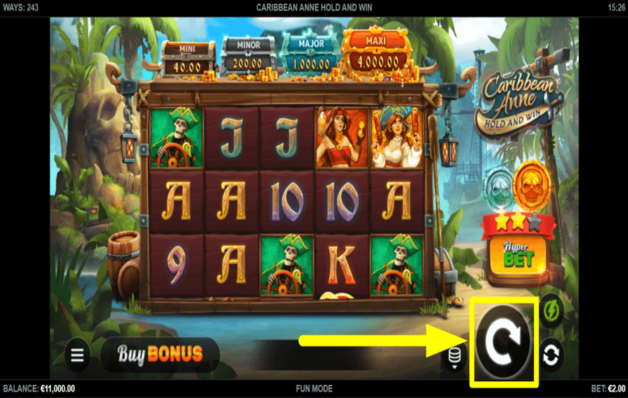 Caribbean Anne Hold and Win VISEZ LE PRIX.