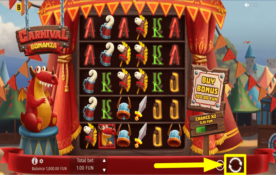 Carnival Bonanza JUEGA EL JUEGO.