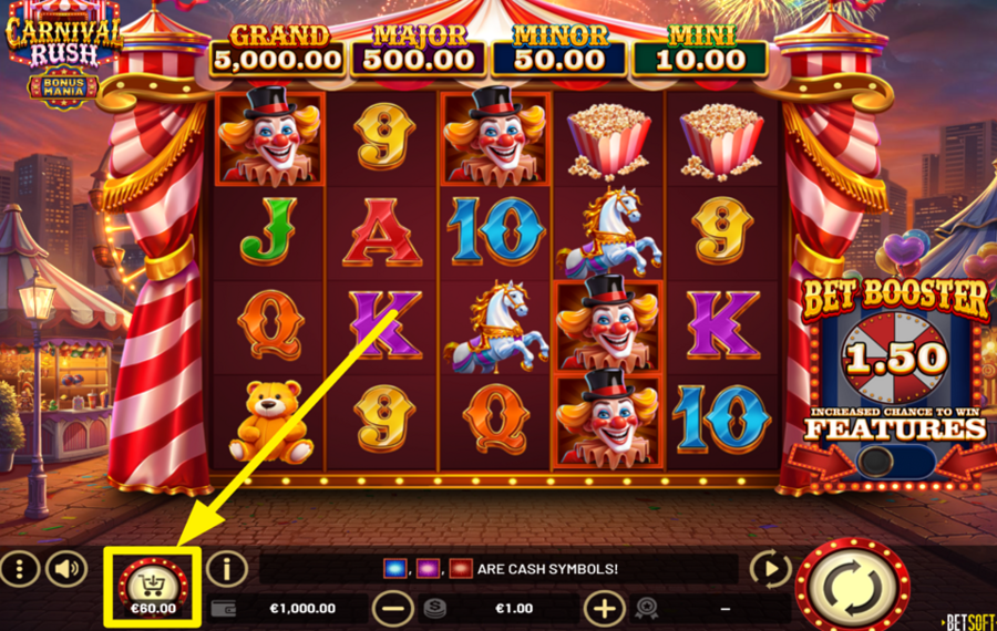 Carnival Rush ADD TO THE FUN!