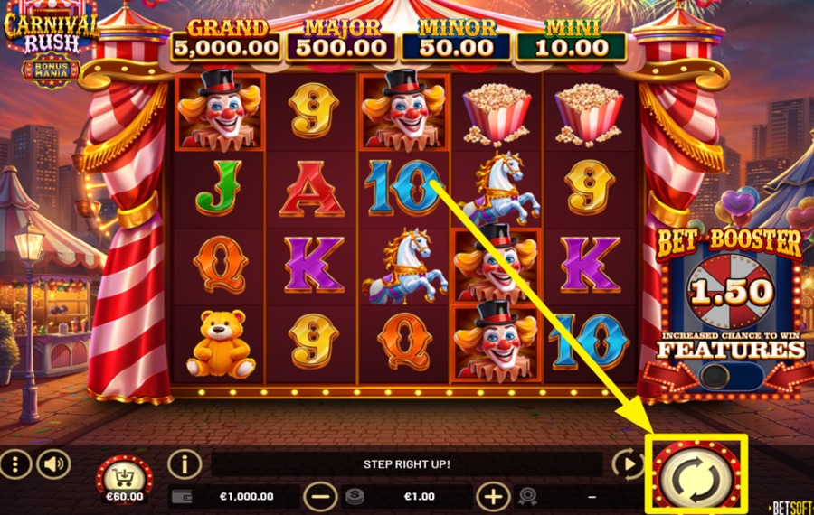 Carnival Rush EMBARK ON YOUR GAME!