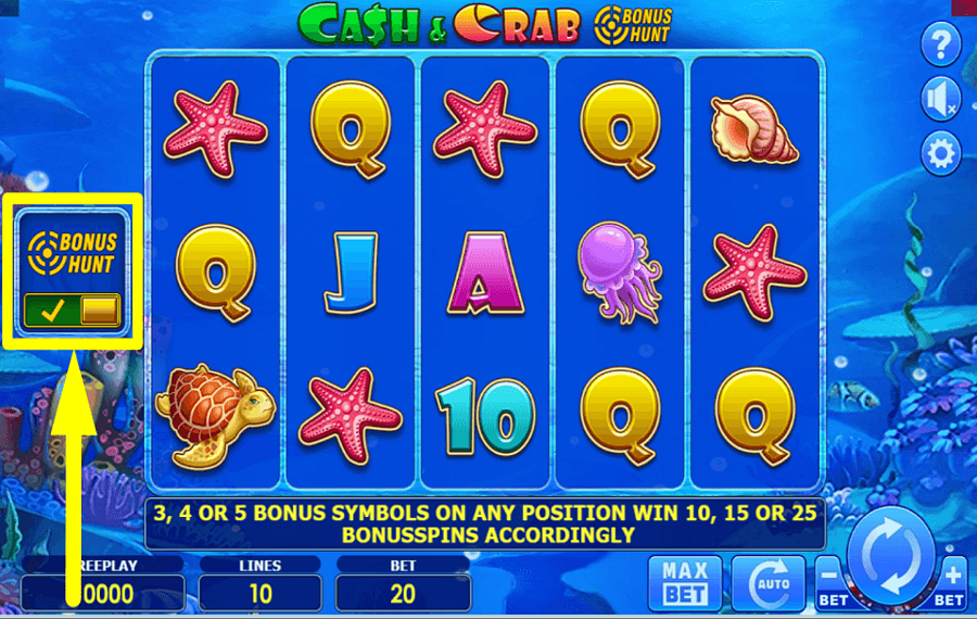 Cash and Crab Bonus Hunt УВЕЛИЧЬТЕ ШАНСЫ.