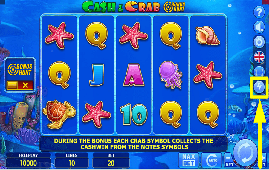 Cash and Crab Bonus Hunt УСКОРЬТЕ ИГРУ.