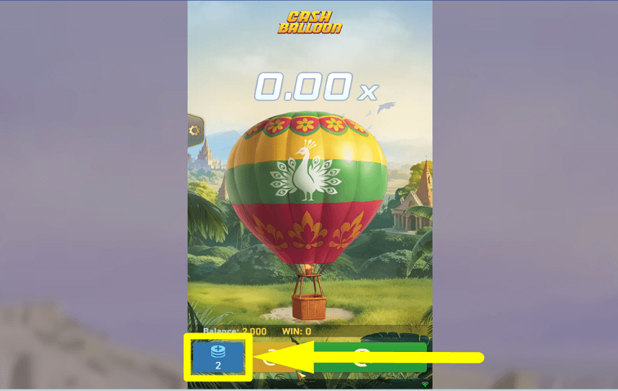 Cash Balloon СДЕЛАЙТЕ СТАВКУ.