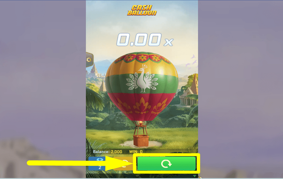 Cash Balloon ОТПУСТИТЕ ВОЗДУШНЫЙ ШАР.