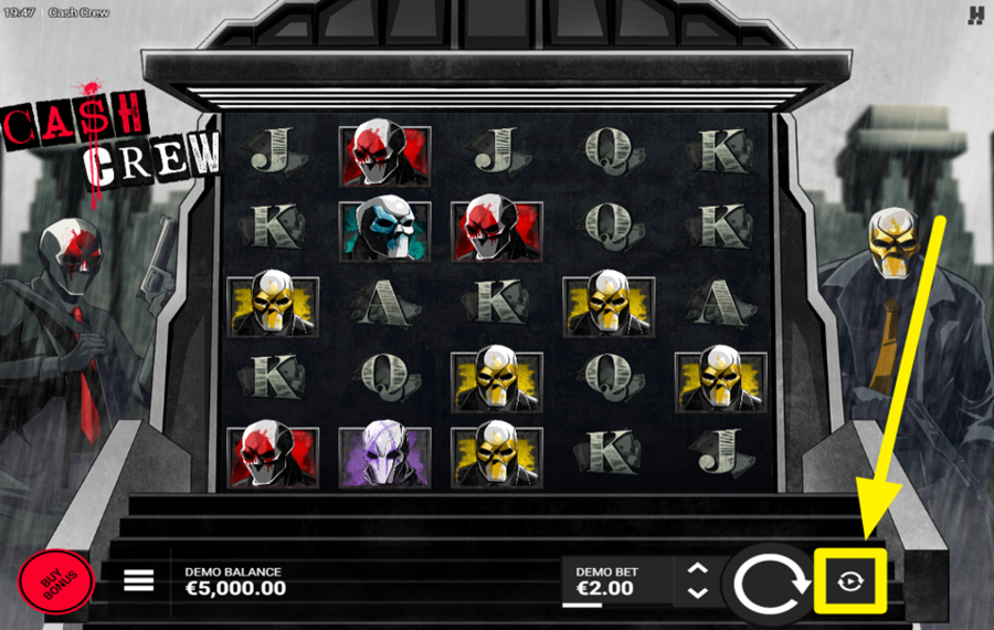 Cash Crew USE AUTOMATED SPINS.