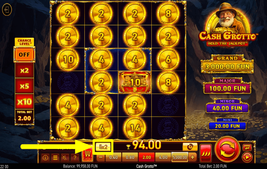 Cash Grotto SPIELEN SIE JETZT.