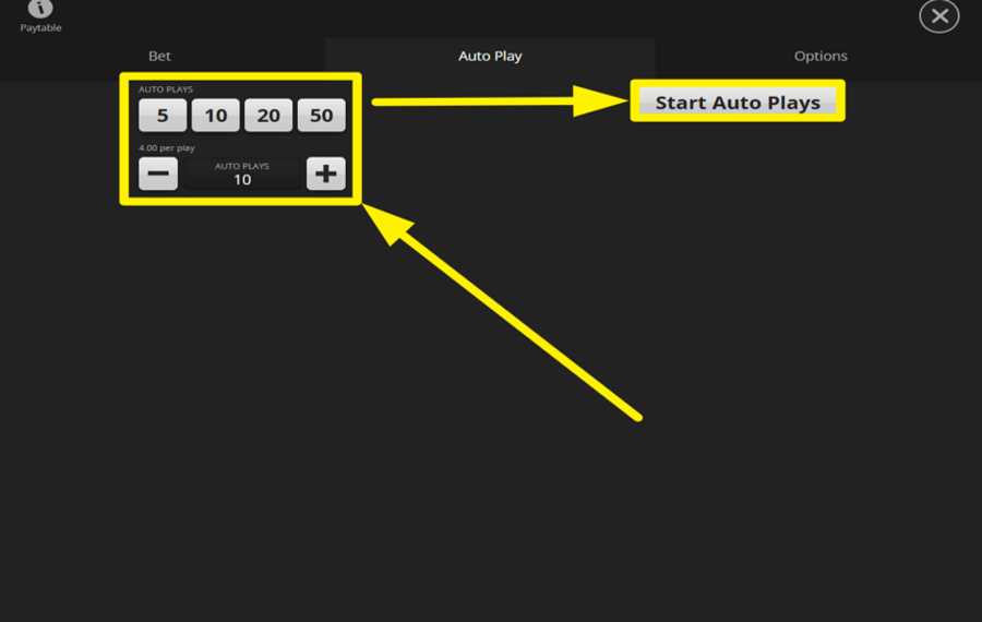 Cash Heist Golden Scarab DÉCLENCHEUR DE LECTURE AUTOMATIQUE.