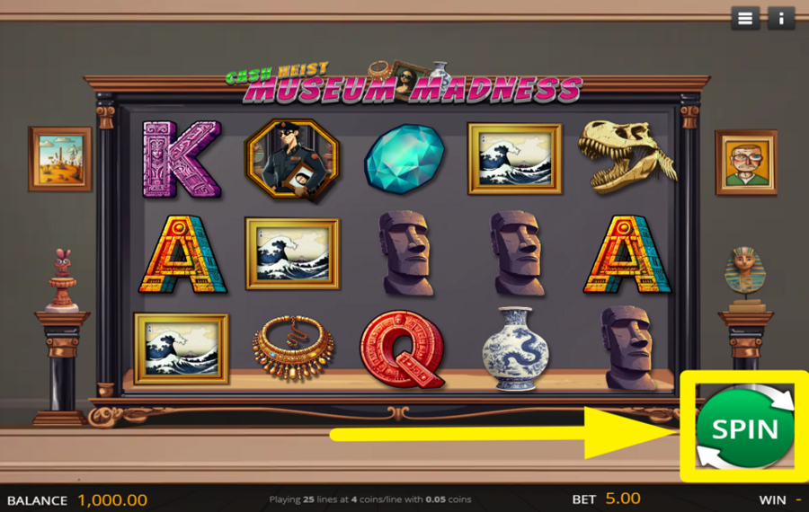 Cash Heist Museum Madness PARTICIPATE IN THE FUN!