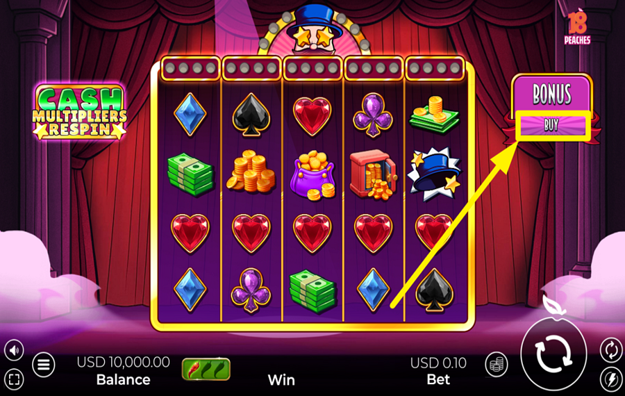 Cash Multipliers Respin КУПИТЬ БЕСПЛАТНЫЕ ВРАЩЕНИЯ.