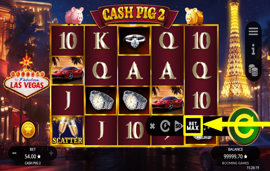 Cash Pig 2 MAXIMALE CREDITS ZUWEISEN.